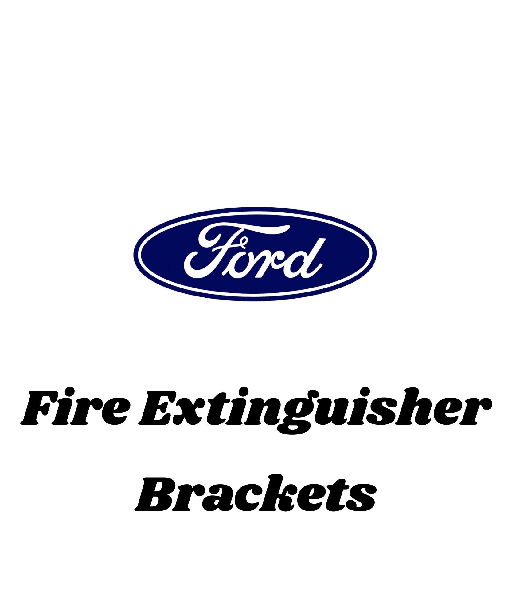Ford Fire Extinguisher Brackets