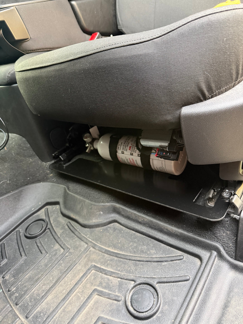 2019+ Silverado Sierra Tahoe Suburban Yukon Fire Extinguisher Bracket WITHOUT Extinguisher